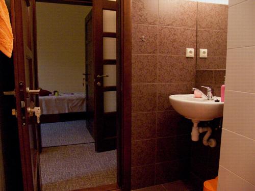 Koupelna v ubytování Hostel Lux