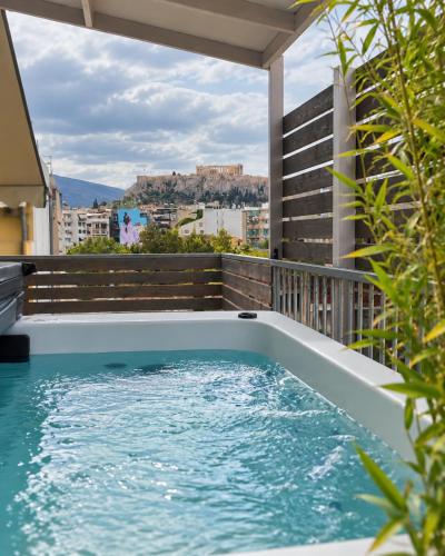 Acropolis view Penthouse46 Jacuzzi Quality living