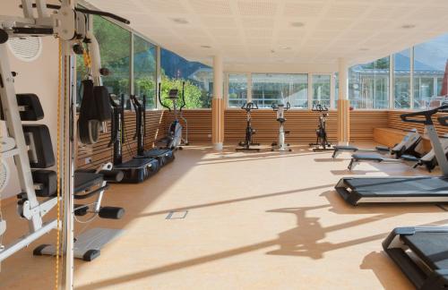 Fitness centrum a/nebo fitness zařízení v ubytování Hotel & Spa Radiana