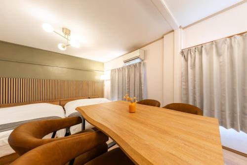 1 min on foot from Keisei Hikifune Station, Skytree area, max 4 ppl, 2 double beds