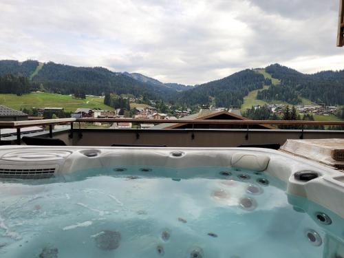 Résidence PremiÈre Loge - Appartement récent, belle piece de vie, jacuzzi avec vue MAE-3441