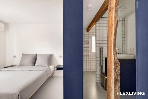 Bright T2 with balcony and Paris rooftop views 9th district
