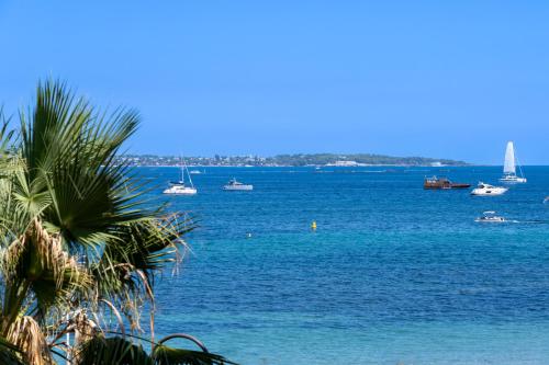 LE PALM BEACH aperçu mer avec balcon et proche des plages