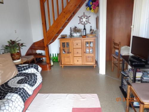 Televisyen dan/atau pusat hiburan di Duplex en Hendaye