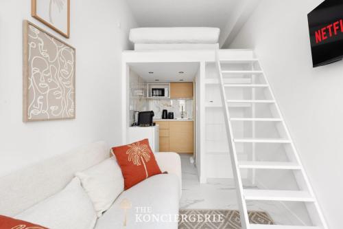 Studio cosy avec mezzanine