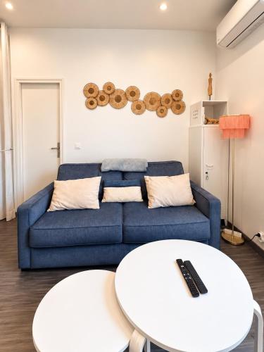 Studio Cocooning avec terrasse au calme Quartier Les Musiciens Mer à 7 minutes à pieds