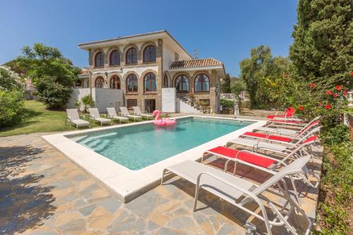 Mijas Castle 750m2, beach, pool, privacy, luxury