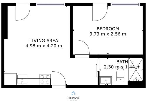 Appartement cosy au centre de la station