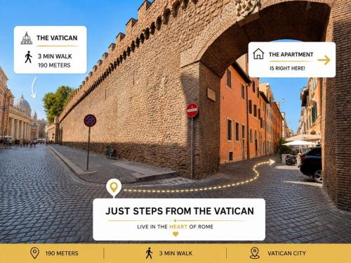 Il Segreto del Borgo Vaticano - stairs only