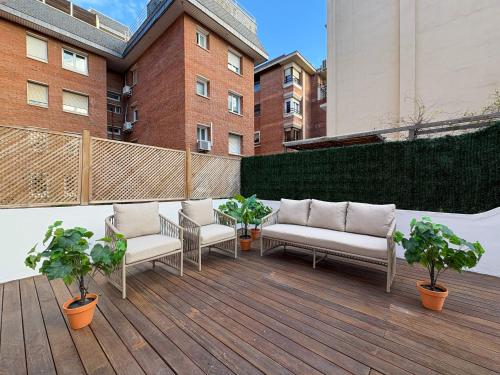Stay Unique Apartment Sant Gervasi terraza privada
