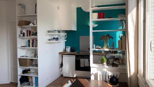 appartement cosy avec vue sur le canal