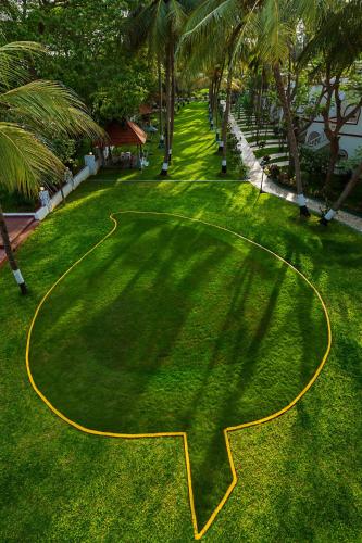 Zahrada ubytování GReaT Trails Riverview Thanjavur By GRT Hotels