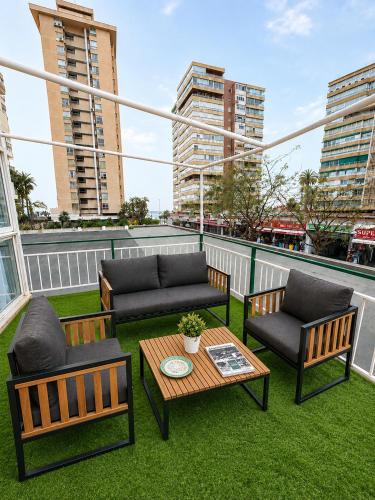 Edificio Beatriz en la playa de Benidorm