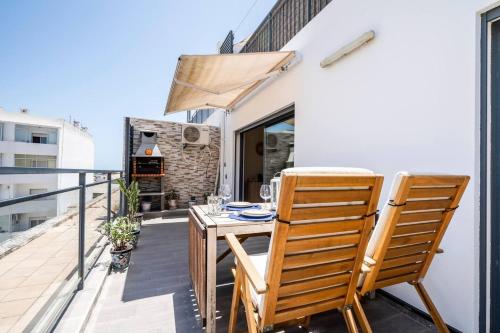 A 3 min a Pé do Cais, Piscina, Terraço BBQ 18m²