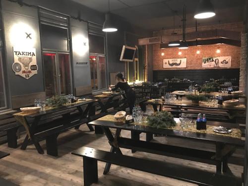 Restoran atau tempat lain untuk makan di Penzión Dobré Časy