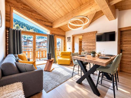 Bel appartement 4 personnes, centre des Gets, moderne et cosy