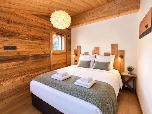 Bel appartement 4 personnes, centre des Gets, moderne et cosy
