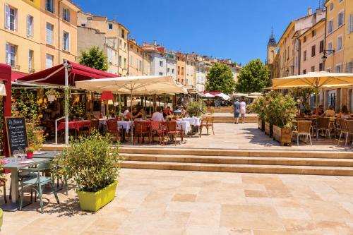 Appartement lumineux et climatisé hyper centre Aix