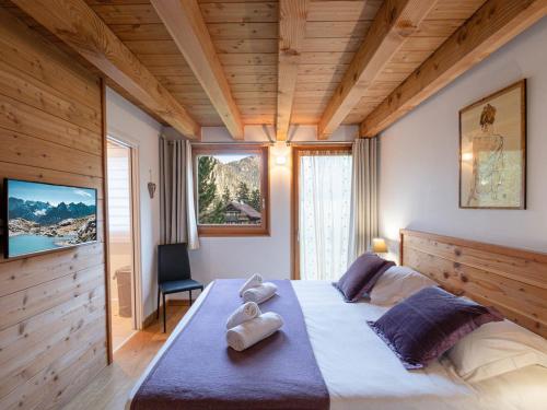 Superbe chalet 4 étoiles 8 pers, proche pistes, Wi-Fi, parking