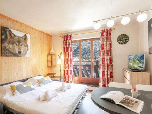 Studio charmant avec vue Mont-Blanc, Wifi et animaux acceptés