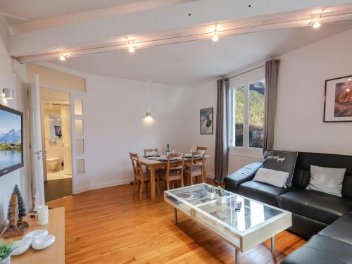 Appartement lumineux 5 pers, Chamonix centre, parking inclus