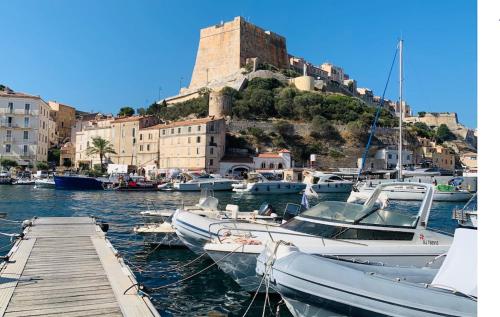 Maison en résidence avec piscine à Bonifacio