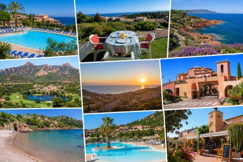 Studio rénové climatisé avec vue mer cap Esterel