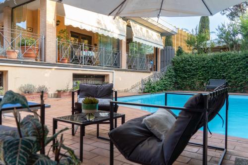 Villa Aureliana Quiet Villa with Pool near the Vatican