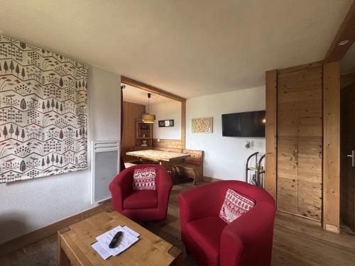 Appartement Montchavin, vue Mont Blanc - 7 pers.