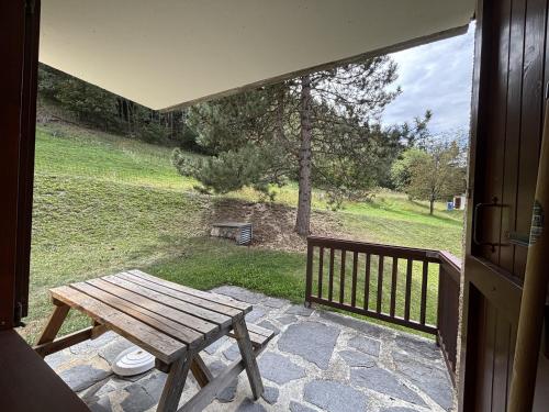Studio lumineux, terrasse vue forêt - 4 pers.