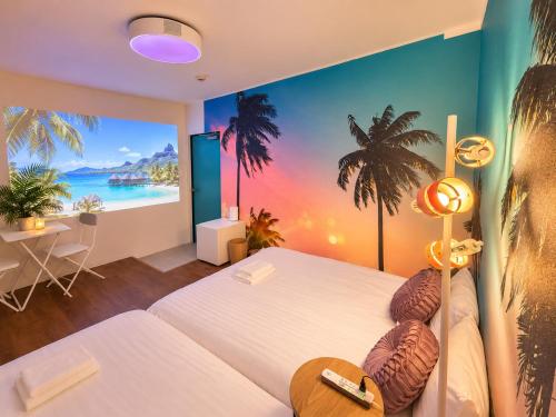 LEON RESORT HOTEL Nanba Dotonbori Shinsaibashi 6min Umeda 10min USJ 20min OsakaStation 17min Best location for sightseeing in Osakaなんば 道頓堀6分 心斎橋10分 USJ20分 大阪駅17分 大阪観光高立地