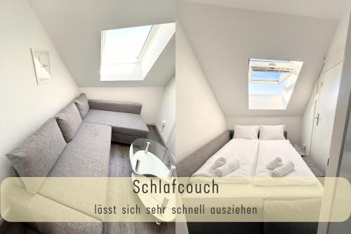 Dachwohnung im Zentrum mit eigener Küche & Bad