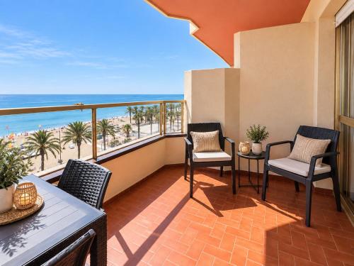 Apartamento con Terraza panorámica frente al Mar