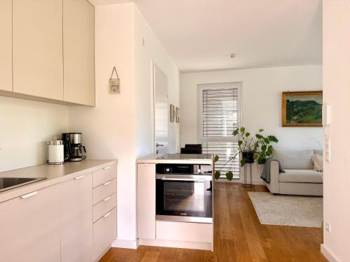 Modern Studio Gardenia_Gartenwohnung Alte Donau