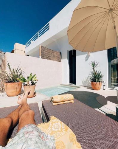 SUITES 9 MALAGA, three unique suites with private plunge pool