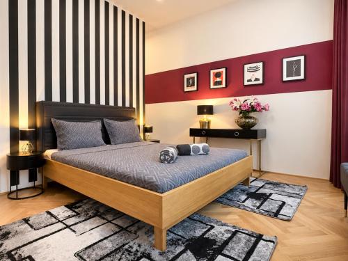 Stylish Apt for 4 near MuseumsQuartier Metro U2 & U3