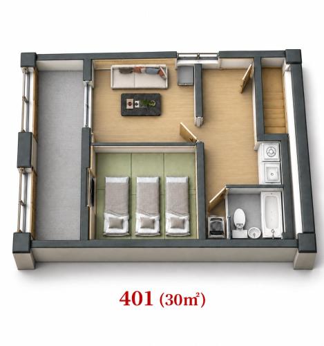 和の宿ホテルYamatoinn Akihabara#401