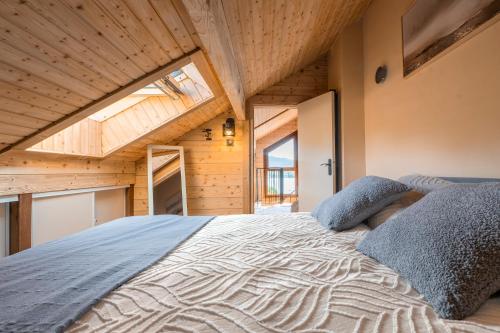 La Suite and Le Cocon, 2 apartments, balnéo avec vue lac