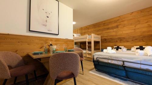 L'Ours Blanc – Studio 4p centre & pistes