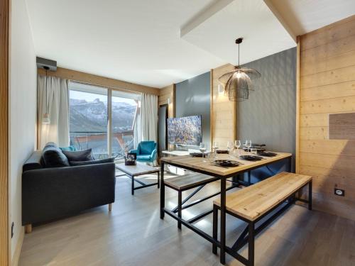 Appartement moderne 5 pers. en centre-ville avec Wifi à Tignes