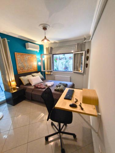 Digital nomads Athens up to 4 Center Evaggelismos Metro 1000 Mbps Fiber Internet enjoy Greek Hospitality