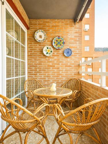 Family apartment pool and garden