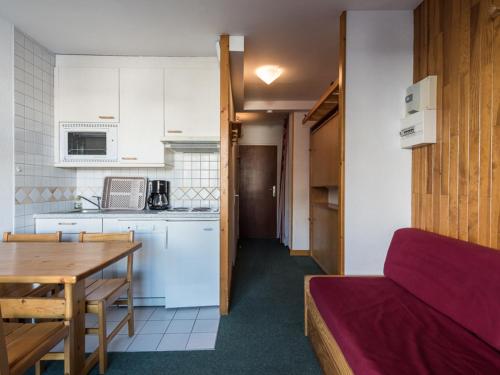 Studio cœur station près des pistes avec balcon, animaux acceptés