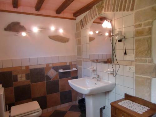 Ett badrum på Casa Max