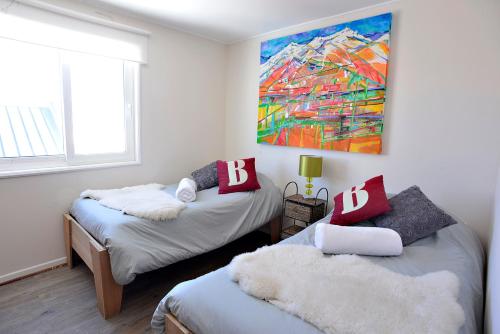Cama o camas de una habitación en Apart Hotel Bianco