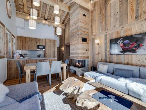 Appartement neuf avec cheminée, proche pistes, Val d'Isère