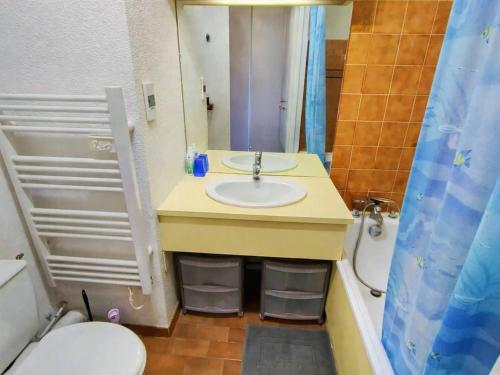 Studio cabine avec parking, vue mer - 4 pers.