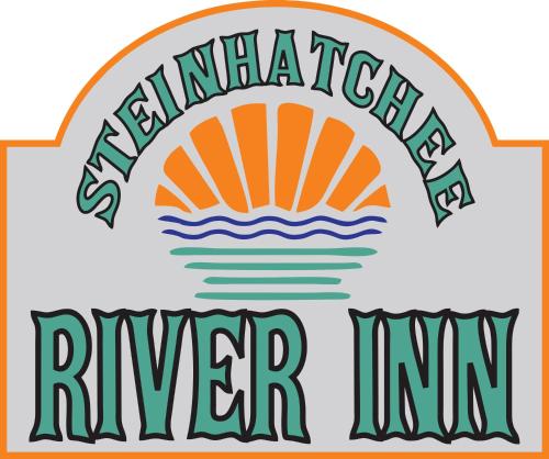 a logo for a river inn at Steinhatchee River Inn and Marina in Steinhatchee