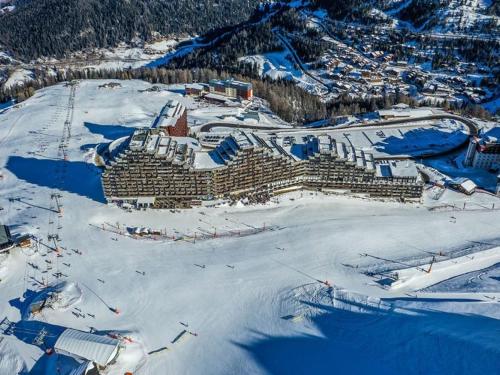 Studio moderne pour 4 personnes avec accès skis aux pieds