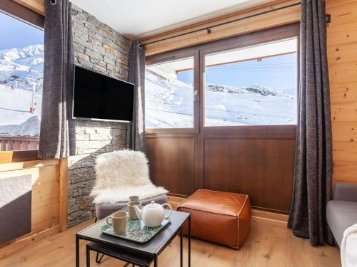 Appartement rénové 34m², 4 pers, 2 ch, au cœur de Val Thorens avec accès pistes et WIFI